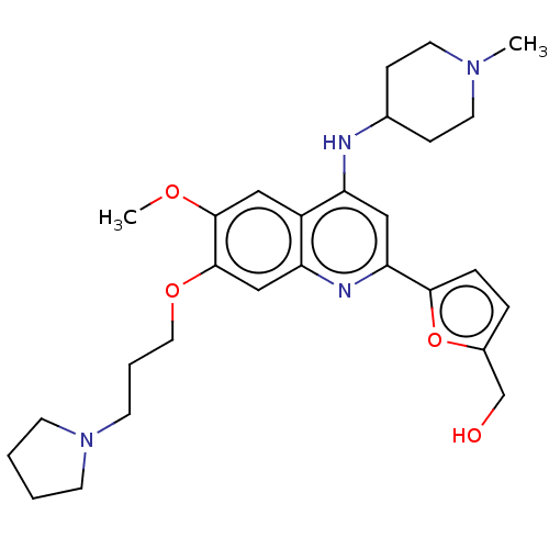 Chemical structure of BindingDB Monomer ID 50281302