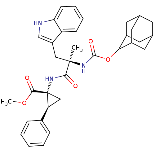 Chemical structure of BindingDB Monomer ID 50281619