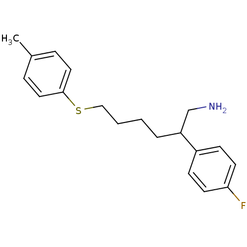 Chemical structure of BindingDB Monomer ID 50281622