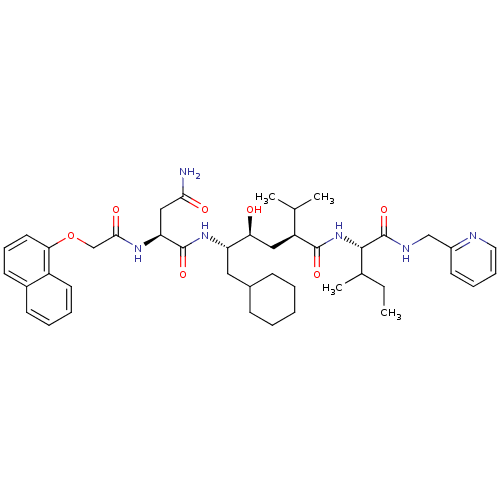 Chemical structure of BindingDB Monomer ID 50281641
