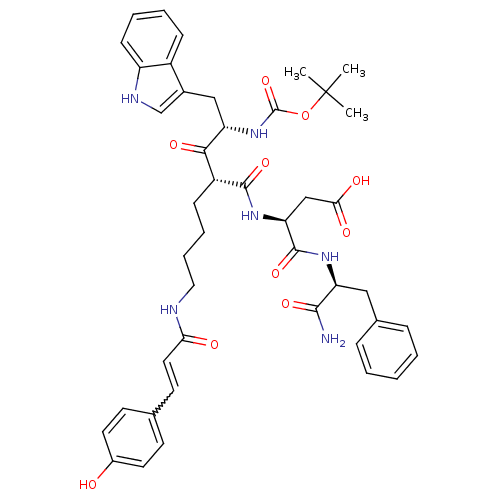 Chemical structure of BindingDB Monomer ID 50281687