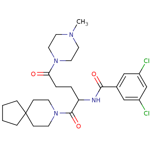 Chemical structure of BindingDB Monomer ID 50281693