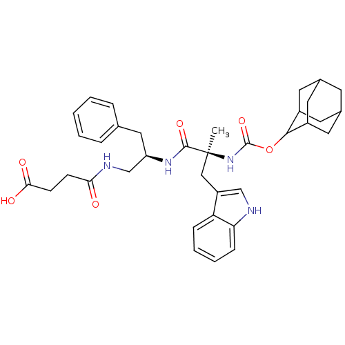 Chemical structure of BindingDB Monomer ID 50281734