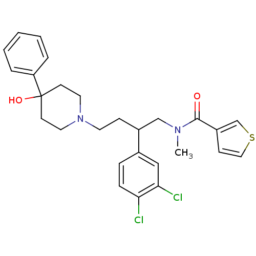 Chemical structure of BindingDB Monomer ID 50281768
