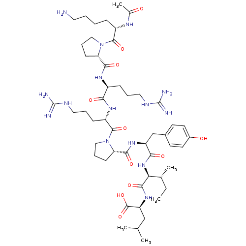 Chemical structure of BindingDB Monomer ID 50281781