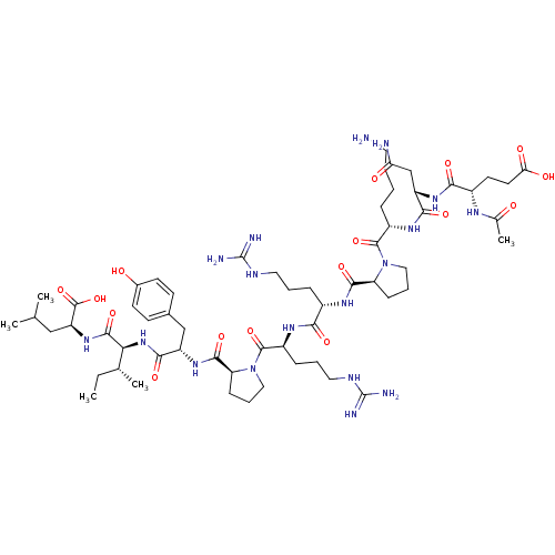 Chemical structure of BindingDB Monomer ID 50281795
