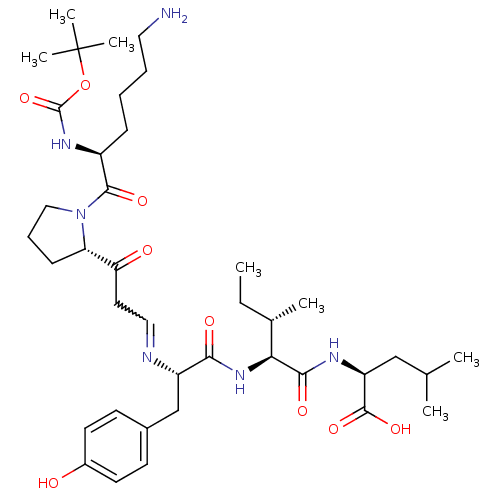 Chemical structure of BindingDB Monomer ID 50281810