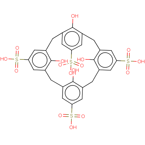 Chemical structure of BindingDB Monomer ID 50282167