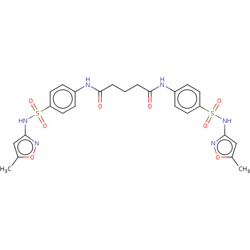 Chemical structure of BindingDB Monomer ID 50282190