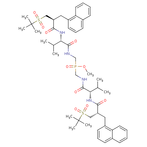 Chemical structure of BindingDB Monomer ID 50282497