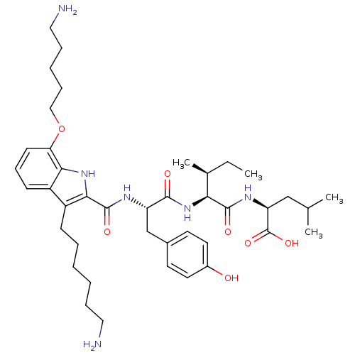 Chemical structure of BindingDB Monomer ID 50282578