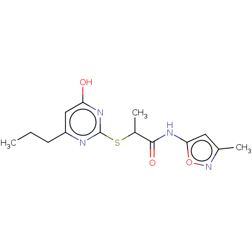 Chemical structure of BindingDB Monomer ID 50282639