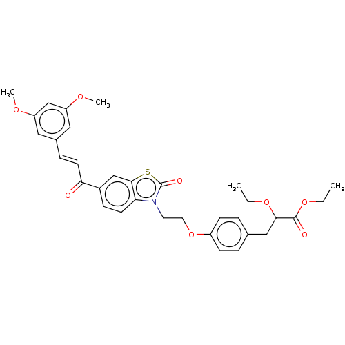 Chemical structure of BindingDB Monomer ID 50282753
