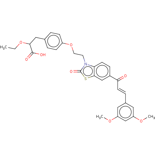 Chemical structure of BindingDB Monomer ID 50282754