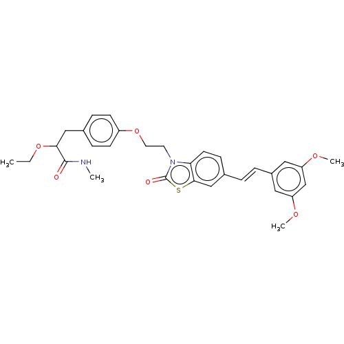 Chemical structure of BindingDB Monomer ID 50282757