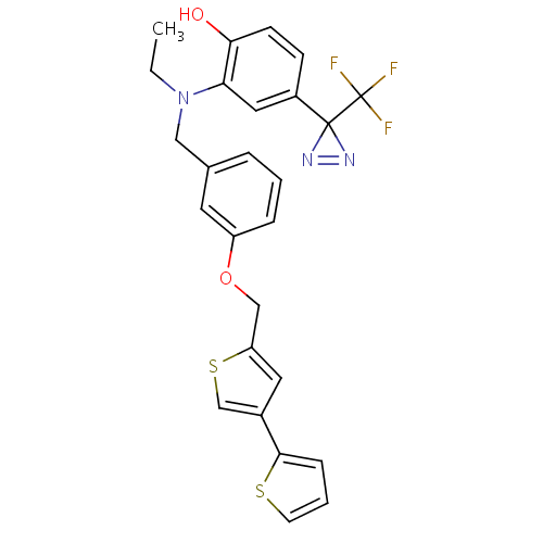 Chemical structure of BindingDB Monomer ID 50283105