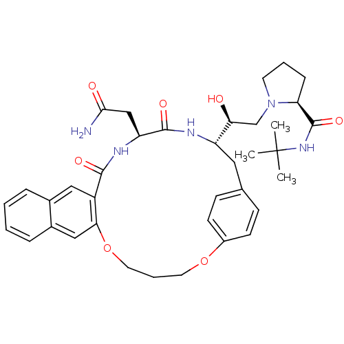 Chemical structure of BindingDB Monomer ID 50283150