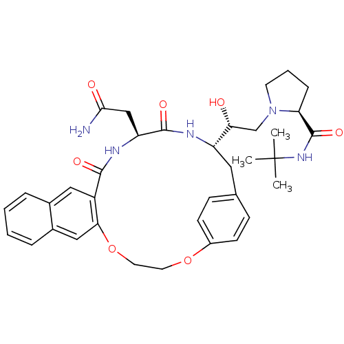 Chemical structure of BindingDB Monomer ID 50283152