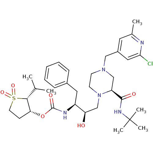Chemical structure of BindingDB Monomer ID 50283282