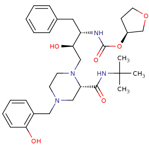 Chemical structure of BindingDB Monomer ID 50283294