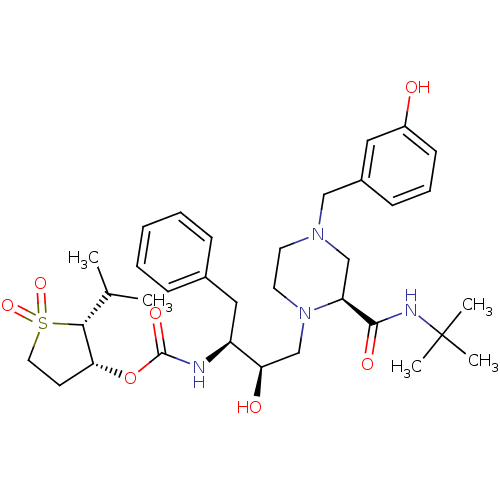 Chemical structure of BindingDB Monomer ID 50283296