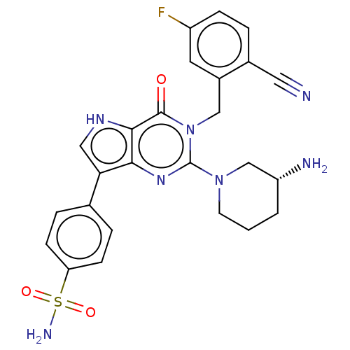 Chemical structure of BindingDB Monomer ID 50283544