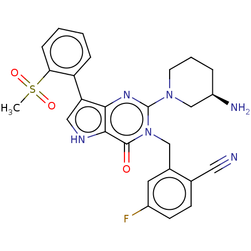 Chemical structure of BindingDB Monomer ID 50283630