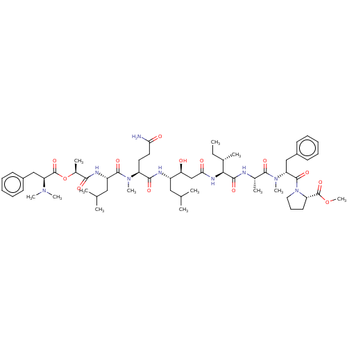 Chemical structure of BindingDB Monomer ID 50283681