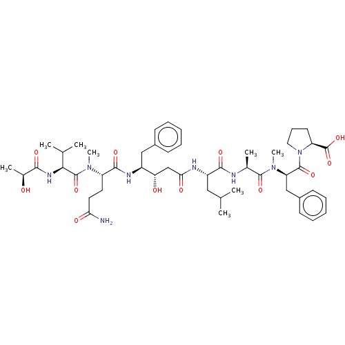 Chemical structure of BindingDB Monomer ID 50283684