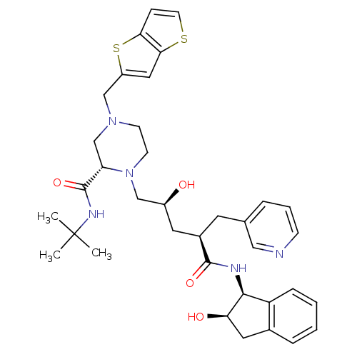 Chemical structure of BindingDB Monomer ID 50283733