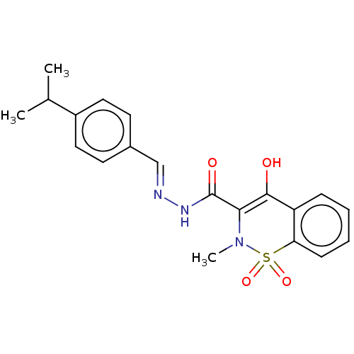 Chemical structure of BindingDB Monomer ID 50283800