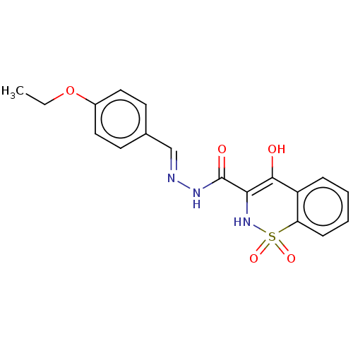 Chemical structure of BindingDB Monomer ID 50283808