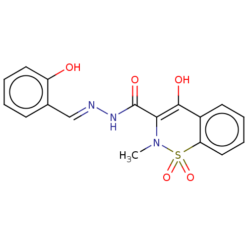 Chemical structure of BindingDB Monomer ID 50283935