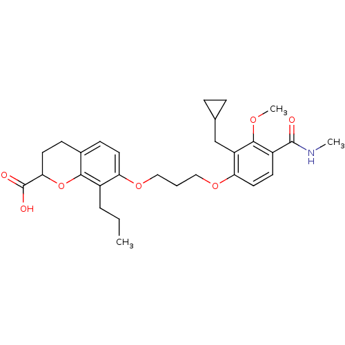 Chemical structure of BindingDB Monomer ID 50284121