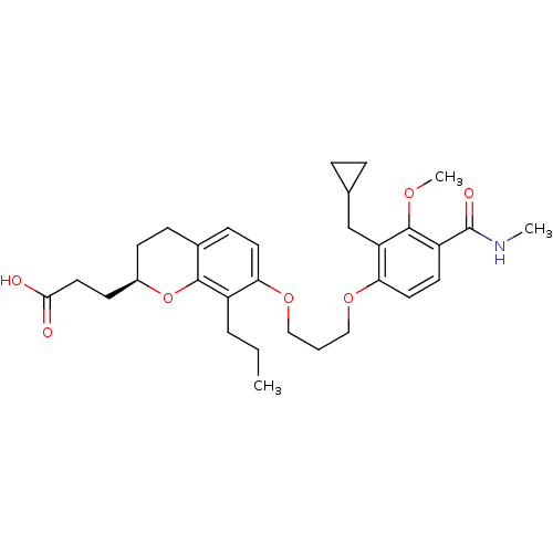 Chemical structure of BindingDB Monomer ID 50284124