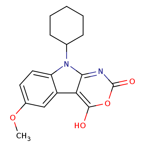 Chemical structure of BindingDB Monomer ID 50284212