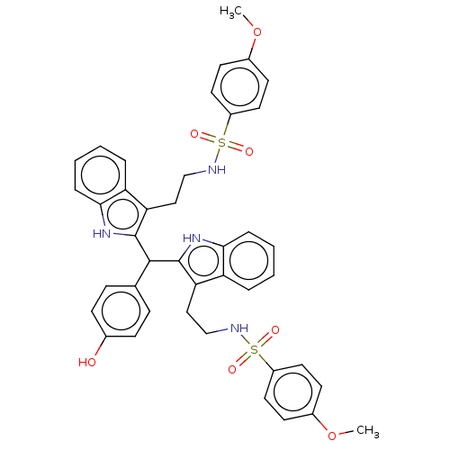 Chemical structure of BindingDB Monomer ID 50284238