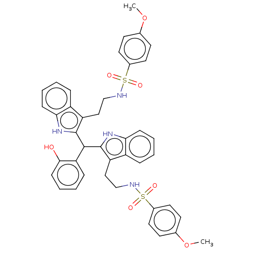 Chemical structure of BindingDB Monomer ID 50284239