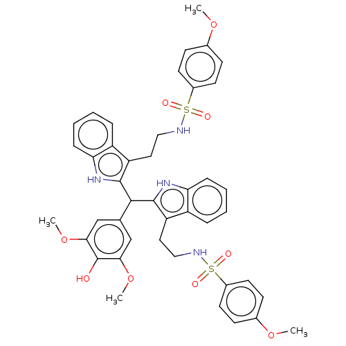 Chemical structure of BindingDB Monomer ID 50284257