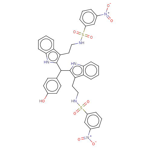 Chemical structure of BindingDB Monomer ID 50284261