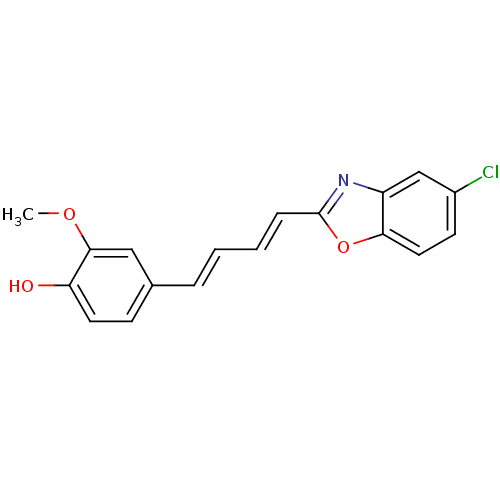 Chemical structure of BindingDB Monomer ID 50284307