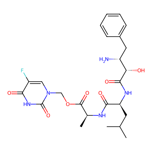 Chemical structure of BindingDB Monomer ID 50284543