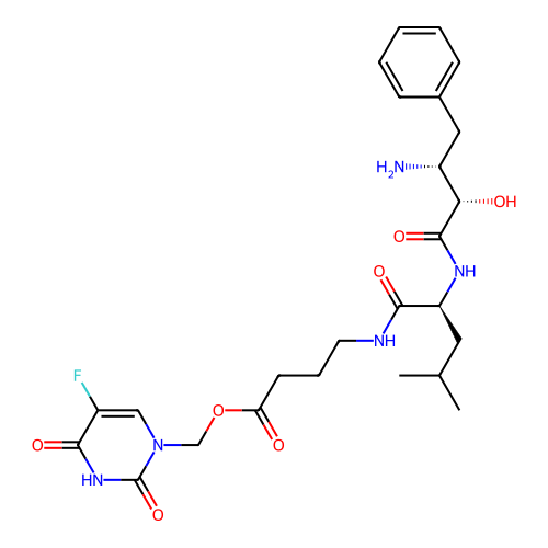 Chemical structure of BindingDB Monomer ID 50284545