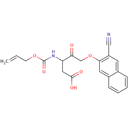 Chemical structure of BindingDB Monomer ID 50284733