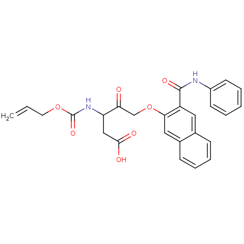 Chemical structure of BindingDB Monomer ID 50284734