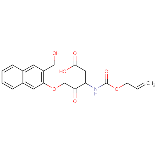 Chemical structure of BindingDB Monomer ID 50284740