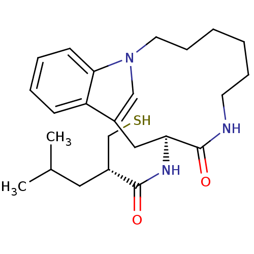 Chemical structure of BindingDB Monomer ID 50284754