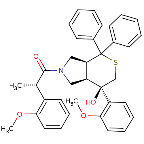 Chemical structure of BindingDB Monomer ID 50284879