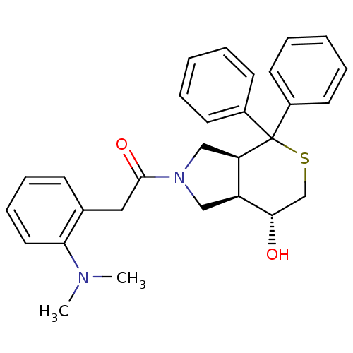 Chemical structure of BindingDB Monomer ID 50284883