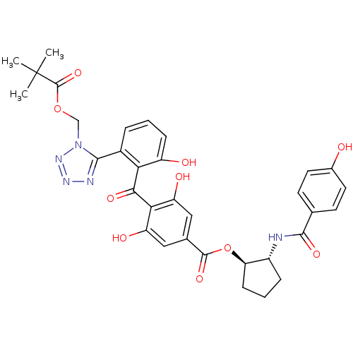 Chemical structure of BindingDB Monomer ID 50284982